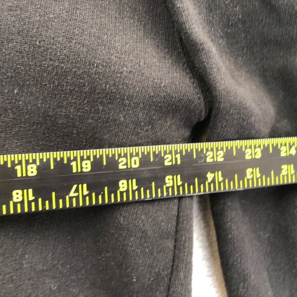 Ritchie's Sportswear Mens Boston Hoodie Sweatshirt Medium Black Embroidered Y2K - Picture 5 of 11